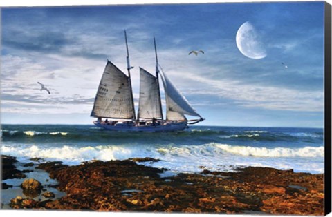 Framed Seascape Print