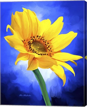 Framed Sun Flower Print