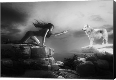 Framed Come To Me Print