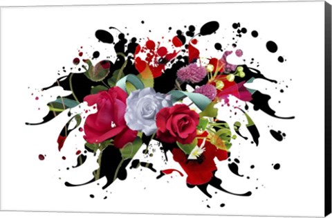 Framed Explosion 4 Print