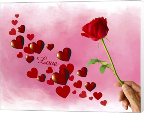 Framed Love Print