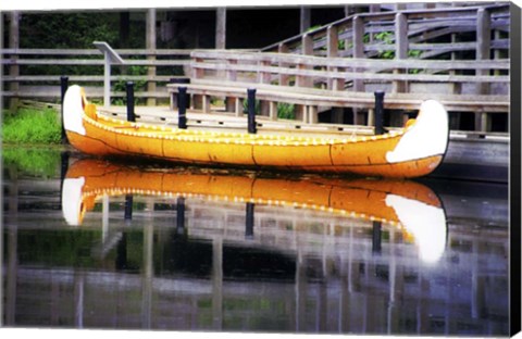Framed Canoe Print