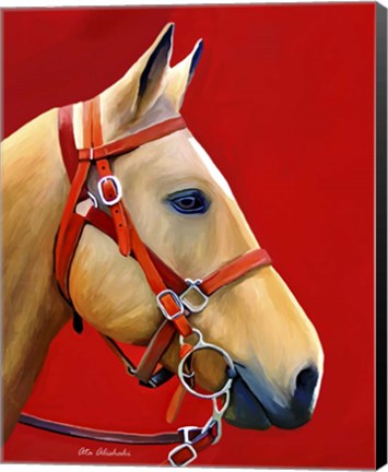 Framed Horse Portrait Print