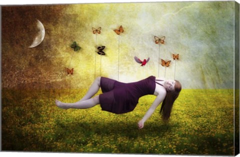 Framed Take Me Away Print