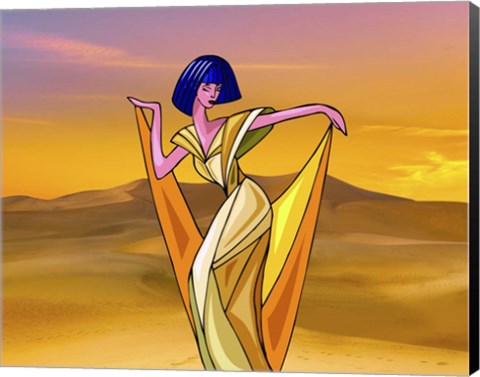 Framed Desert Goddess Print