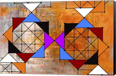 Framed Geometry 4 Print