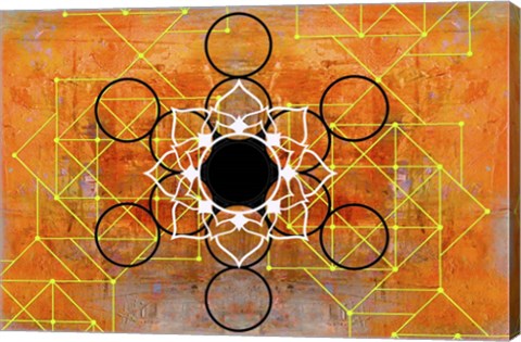 Framed Geometry 4A Print