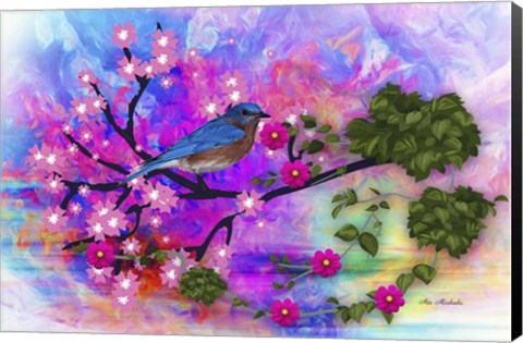 Framed Spring Colors Print