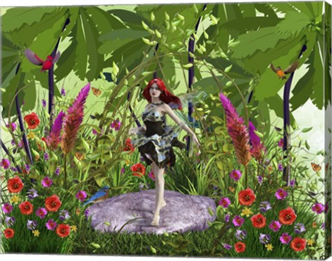 Framed Forest Fairy Print