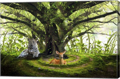 Framed Peaceful Life Print