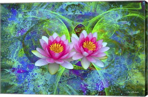 Framed Color Explosion 12 Print