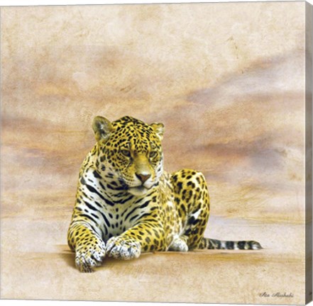 Framed Leopard 2A Print