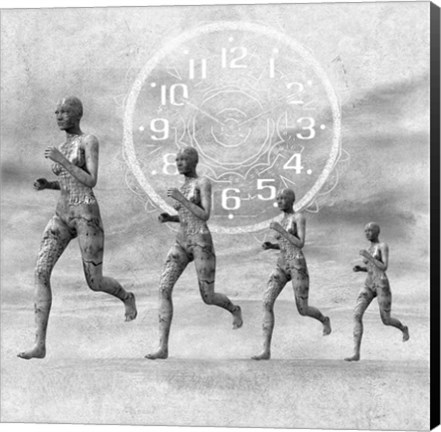 Framed Time And Speed Print