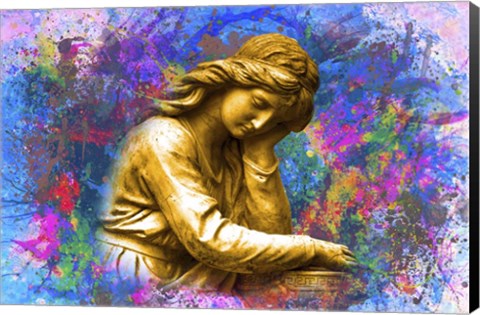 Framed Statue 1B Print