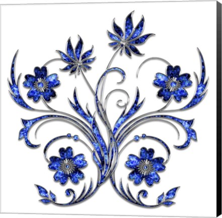 Framed 3D Flower 1 Print