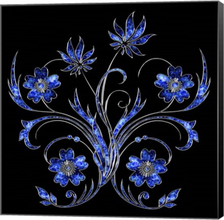 Framed 3D Flower 2 Print