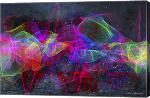 Framed Color Explosion M9 Print