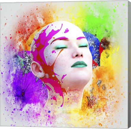 Framed Colors Dream Print