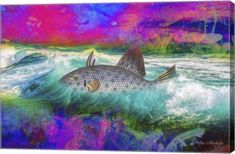 Framed Giant Fish Print