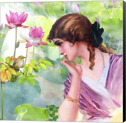 Framed Lady Bird Print