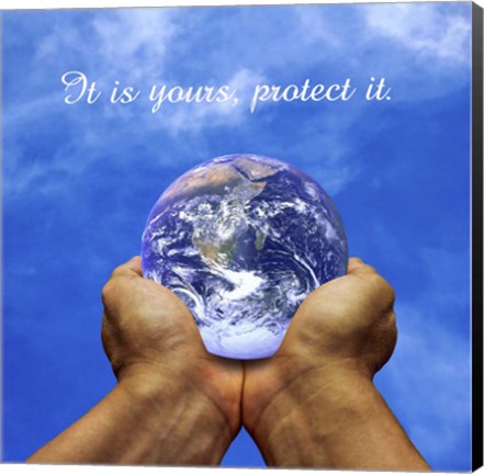 Framed Protect It Print