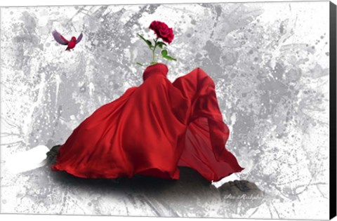 Framed Love and Rose 2A Print