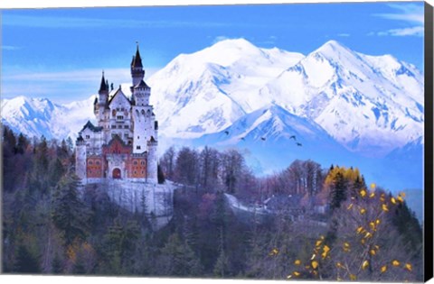 Framed Castel Faraway Print