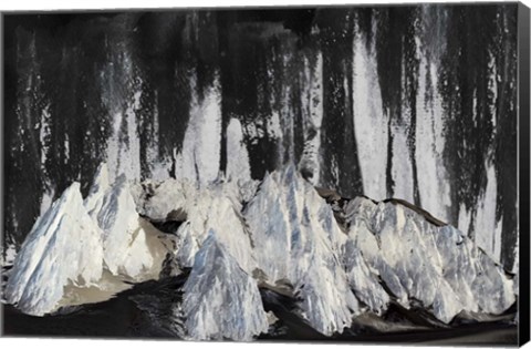 Framed Black Mountain 2 Print