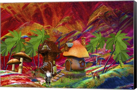 Framed Dreamy Land 2M Print