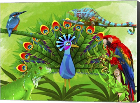 Framed Wild Nature A1 Print