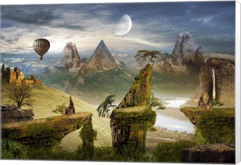 Framed Wonderland Print