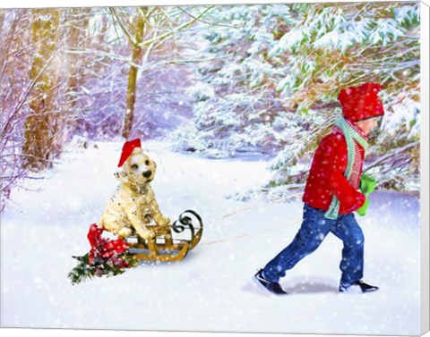 Framed Christmas 2 Print