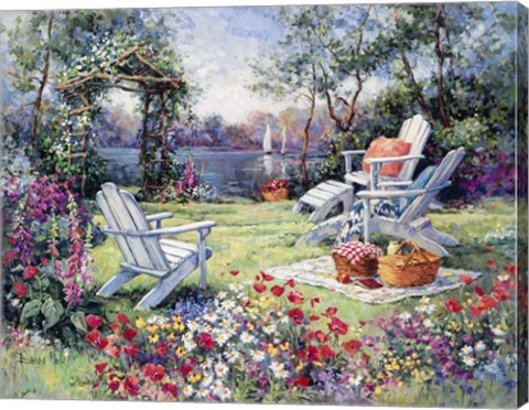 Framed Adirondack Summer Print