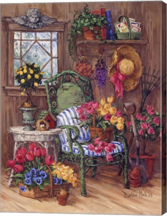 Framed Cape Cod Shed Print