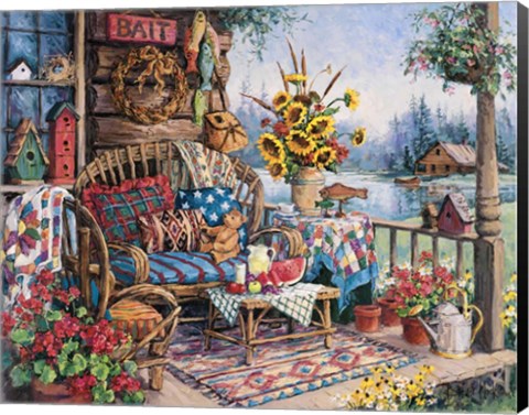 Framed Country Hideaway Print