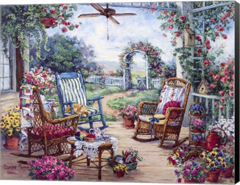 Framed Tea Party Print