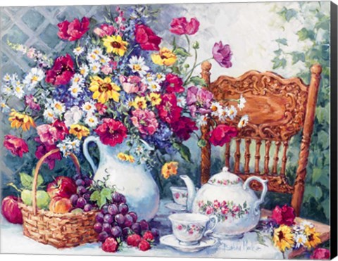 Framed Time For Tea Print