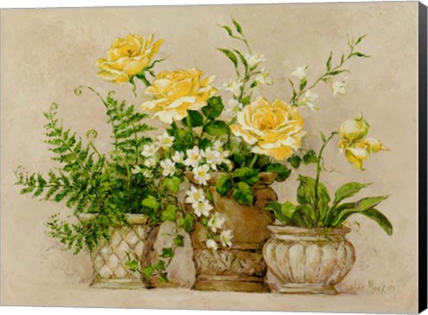 Framed Garden Gathering Print