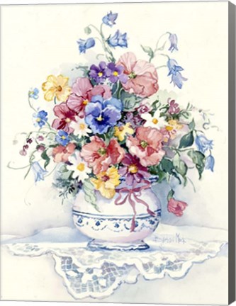 Framed Spring Bouquet I Print