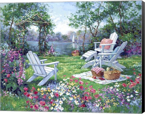 Framed Adirondack Summer Print