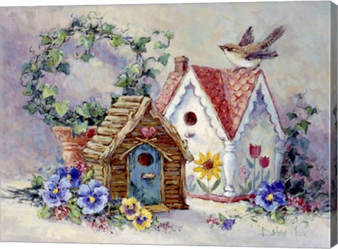 Framed Birdhouse Collection 1 Print