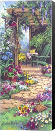 Framed Garden Hideaway Print