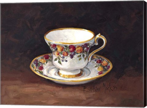 Framed Fruit Teacup I Print