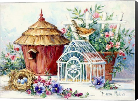 Framed Backyard Harmony Print