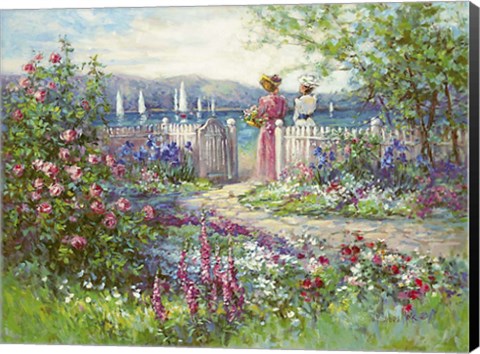 Framed Spring Reflection Print