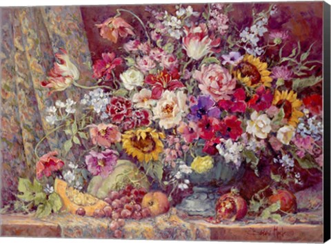 Framed Antiquarian Tapestry Print