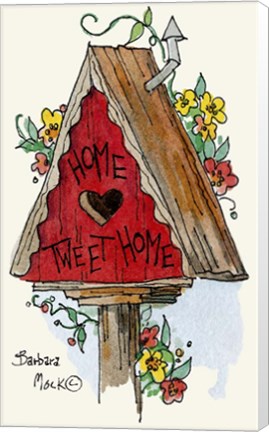 Framed Home Tweet Home Print