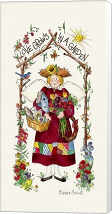 Framed Love Grows Print