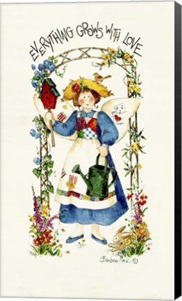 Framed Everything Grows Print