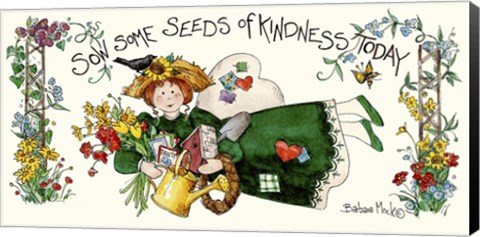 Framed Sow Some Seeds Print